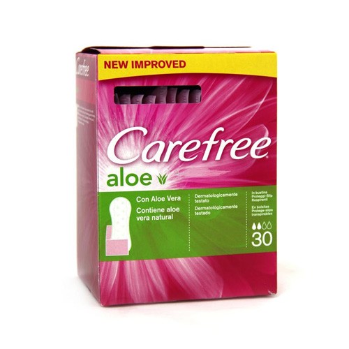 ASSORBENTI CAREFREE ALOE RIP.SING.x30